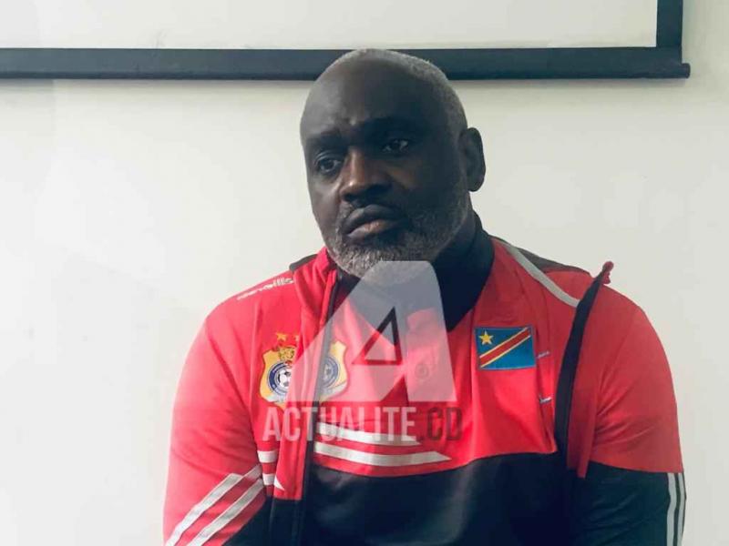 Nsengi Biembe, coach des Léopards A de la RDC 