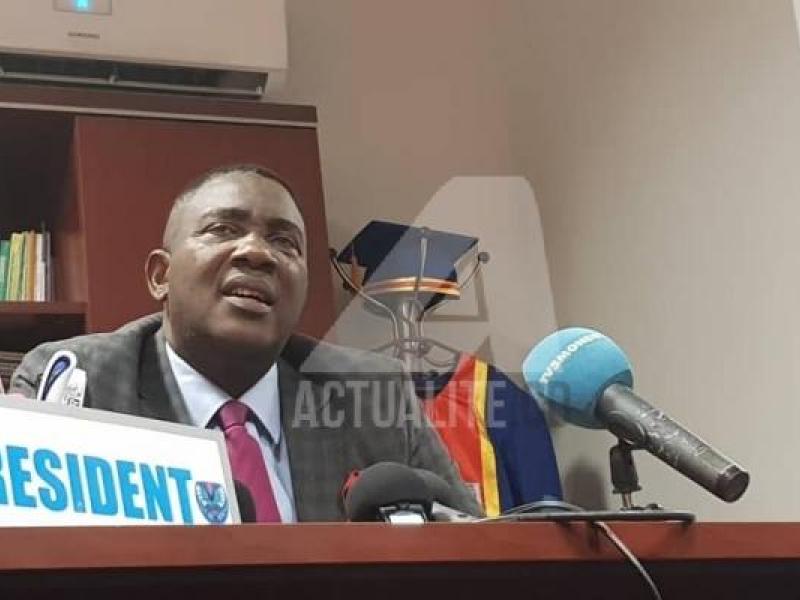 Godé Mpoyi, Président de l'Assemblée provinciale de Kinshasa/Ph. ACTUALITE.CD