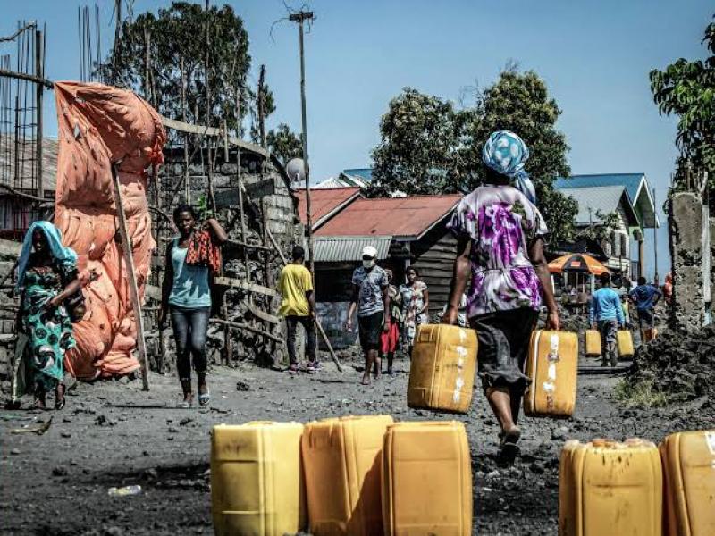 Pénurie d'eau et d'électricité en RDC. Ph. Droits tiers.