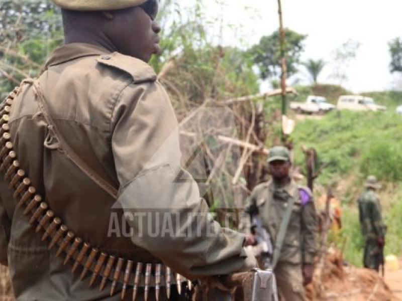 un militaire au front contre ADF à Beni/Ph. ACTUALITE.CD