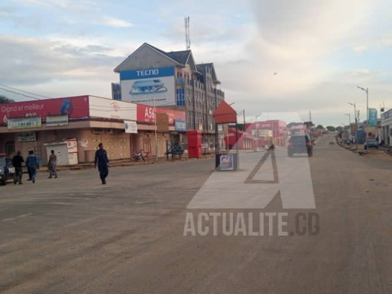 Boulevard de Libération à Bunia/Ph ACTUALITE.CD 