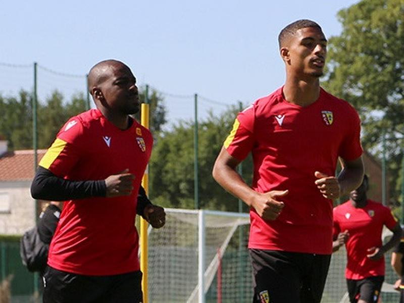 Gaël Kakuta à l'entrainement avec le RC Lens