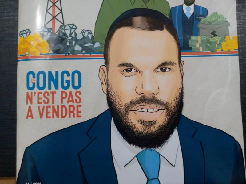 Frontispice du rapport de l'enquête du CNPAV sur les transactions de Dan Gertler dans le secteur extractif. Ph. ACTUALITE.CD