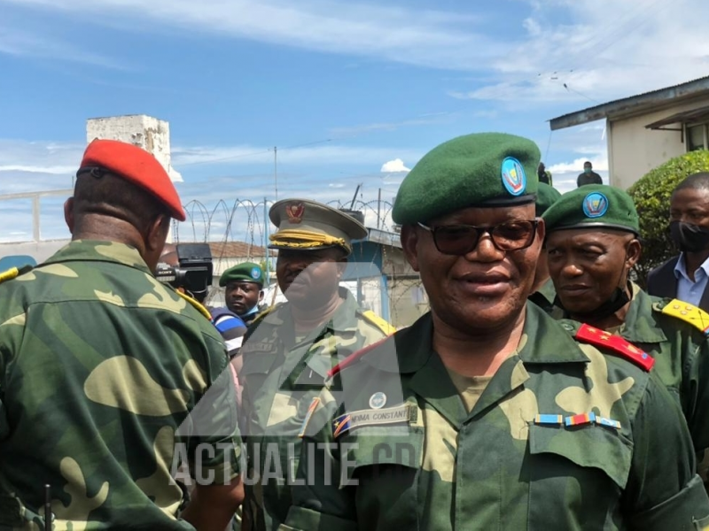 Lieutenant-général Constant Ndima, gouverneur du Nord-Kivu/Ph ACTUALITE.CD 