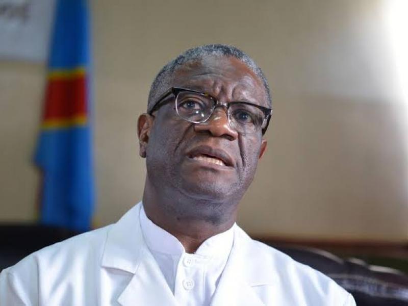 Dr Denis Mukwege, Prix Nobel de la paix. Ph. Droits tiers.