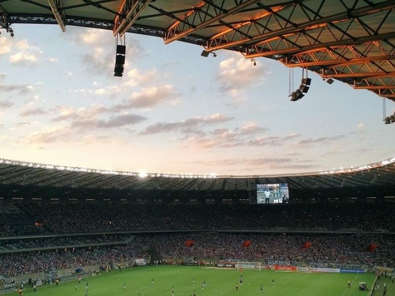 Vue d'un stade de football/Ph. droits tiers 