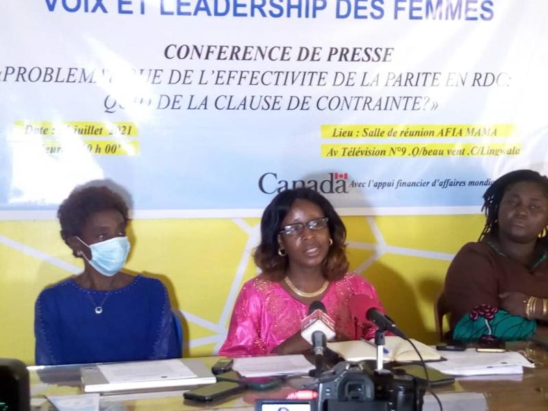 Des organisations féminines s’activent sur l’effectivité de la parité 