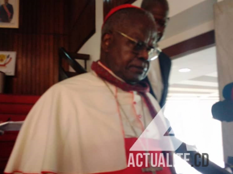 Le cardinal Laurent Monsengwo/Ph ACTUALITE.CD