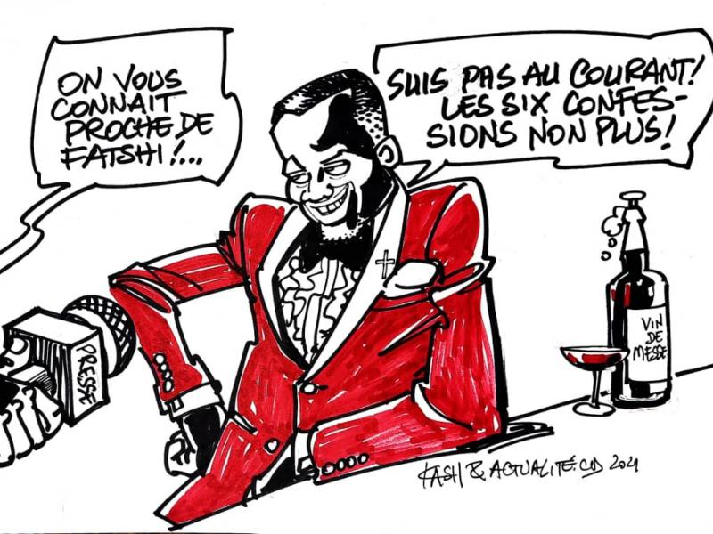 Les caricature de ACTUALITE.CD sont réalisées par Kash 