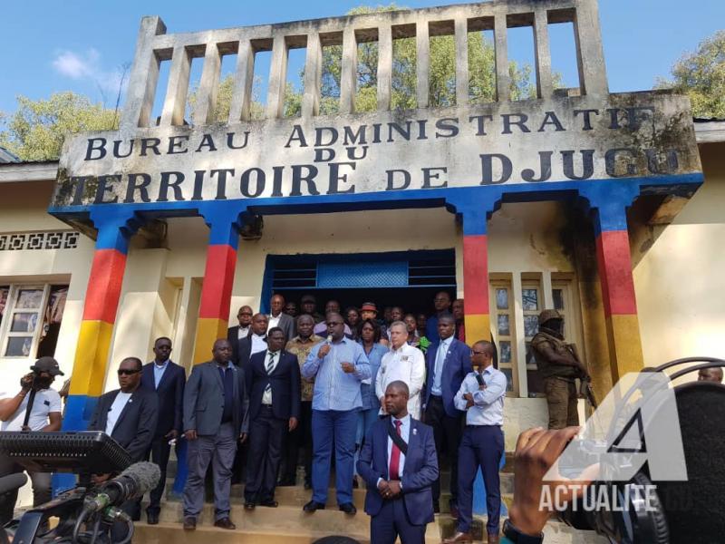 Le bureau administratif du territoire de Djugu 