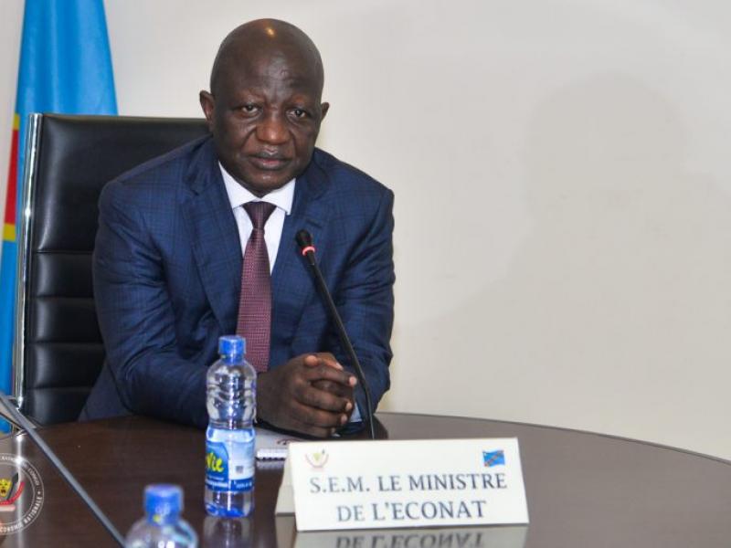 Jean-Marie Kalumba, ministre de l'économie nationale