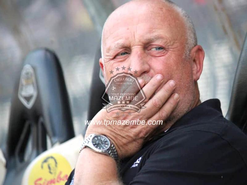 Franck Dumas, coach du TP Mazembe