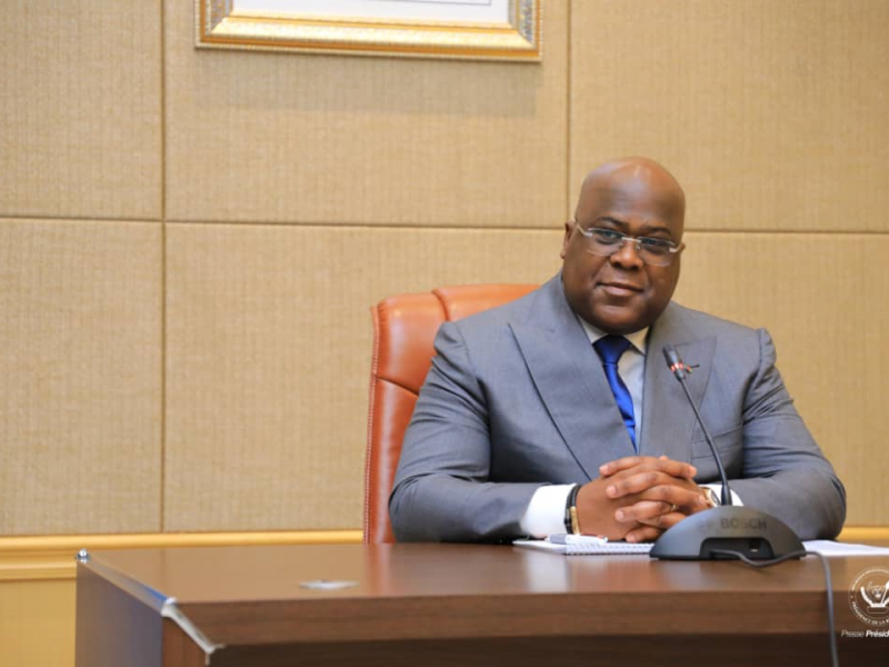 Le Président de la République, Félix Tshisekedi