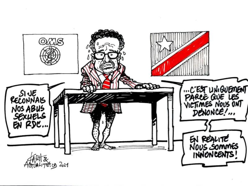 Caricature de ACTUALITE.CD par Kash