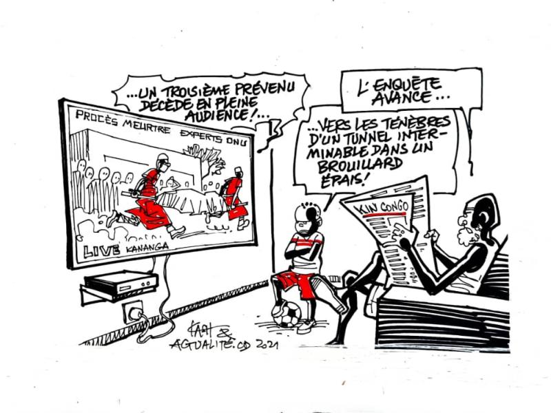 Caricature de ACTUALITE.CD par Kash