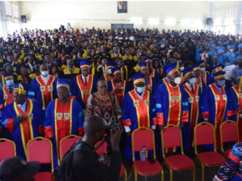 Collation des grades à l'Université catholique du Congo