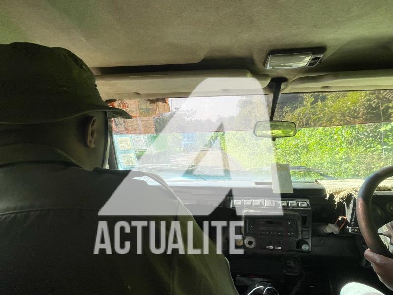 Une patrouille des Écogarde du Parc National des Virunga