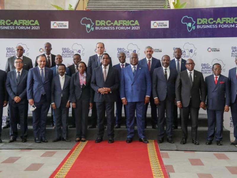 Les participants au Forum DRC-Africa Business