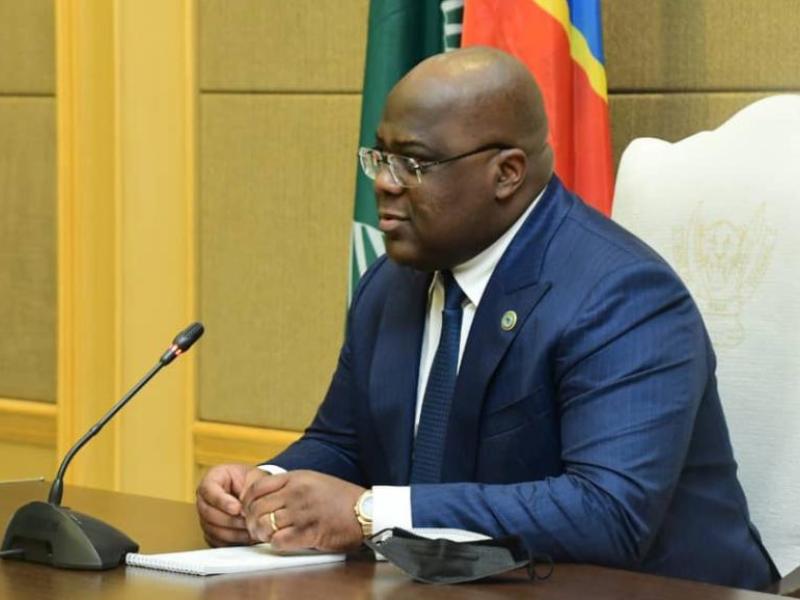 Le président de la République Félix Tshisekedi