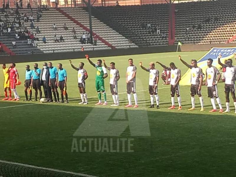 Les équipes du TP Mazembe et de l'US Panda opposées dans le cadre du championnat de la Ligue 1