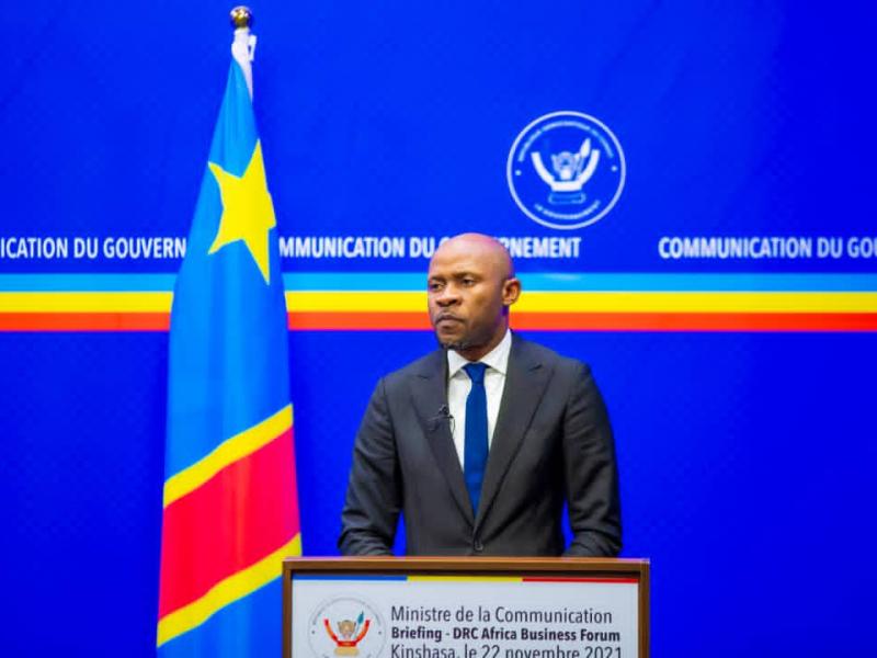 Patrick Muyaya, ministre de la communication et porte-parole du gouvernement