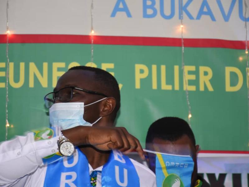 Julien Paluku, au congrès de son parti BUREC à Bukavu