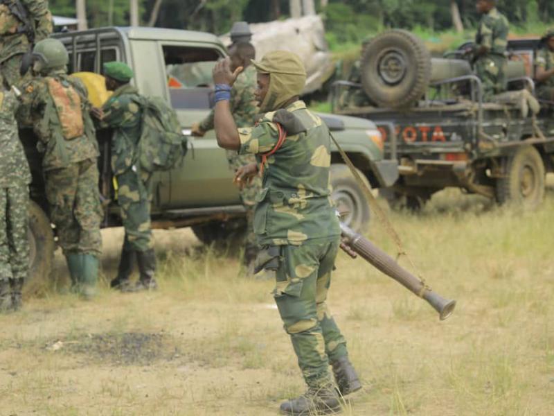 FARDC et UPDF à Beni