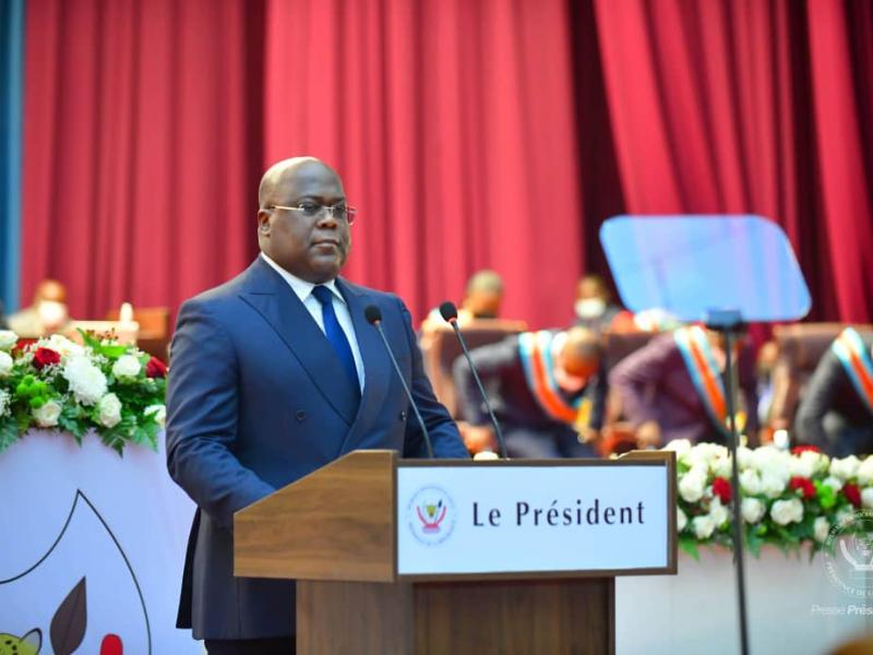 Félix Tshisekedi, président de la RDC