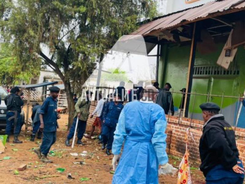 Explosion d'une bombe devant un resto-bar à Beni