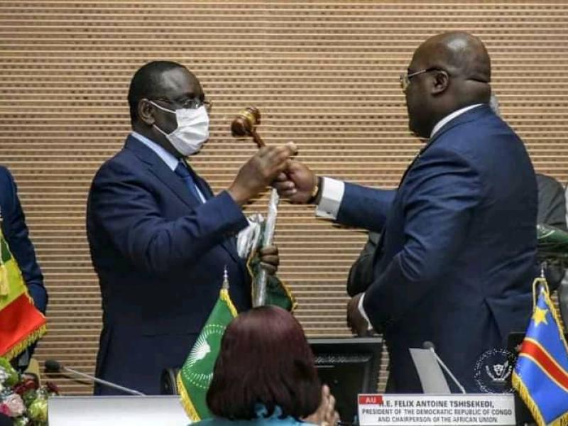 Remise et reprise entre Félix Tshisekedi et Macky Sall