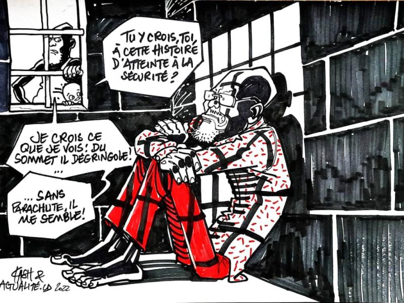 Caricature de ACTUALITE.CD par Kash