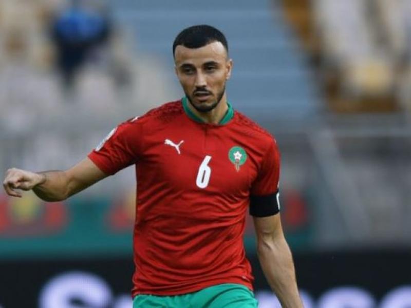 Romain Saiss, le joueur de Wolverhampton (D1 Angleterre)