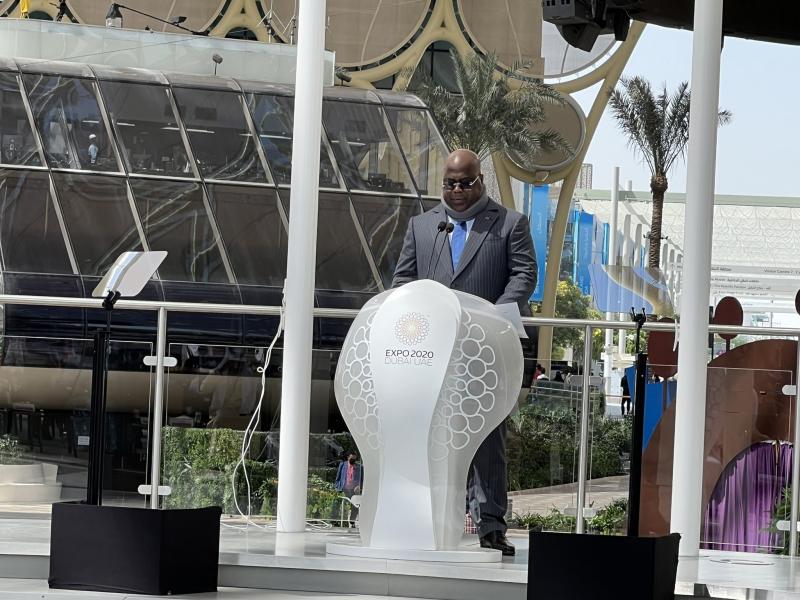 Félix Tshisekedi présent à l’expo Dubai 2020