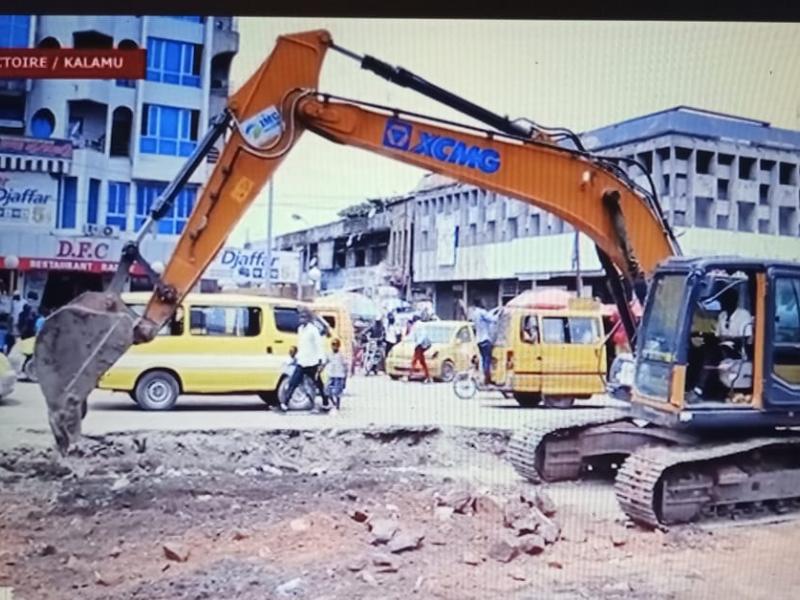 Réhabilitation de l'Avenue Victoire (Kalamu) dans le cadre du projet Kinshasa zéro trou  