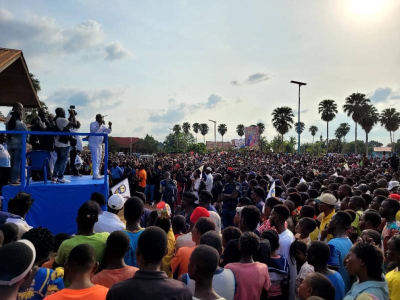 Martin Fayulu à Boende 