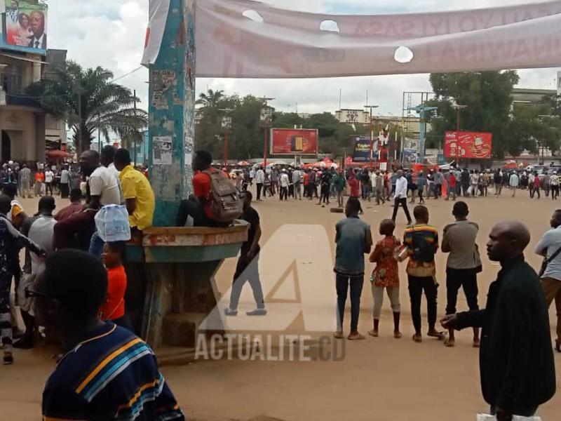 Manifestation des taxi-motos à Lubumbashi 