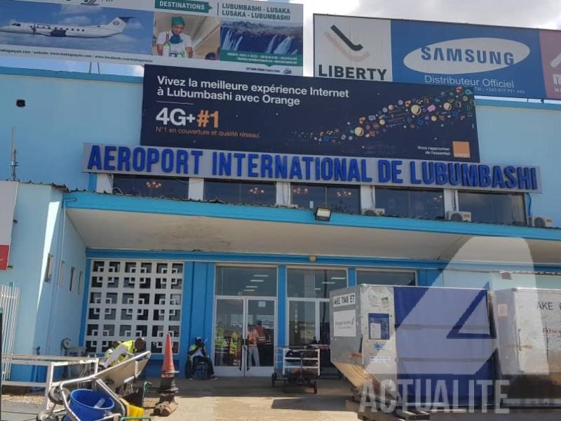 Aéroport de la Luano dans la ville de Lubumbashi