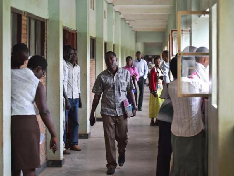 Illustration. Des étudiants dans une université en RDC 