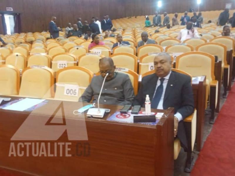 Congrès parlement avec Badibanga