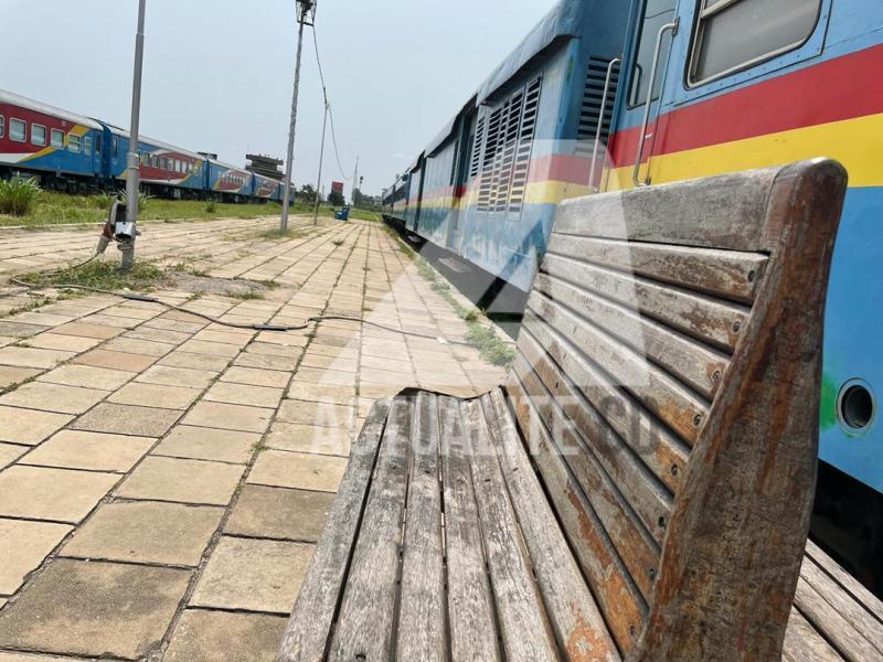 Train urbain à Kinshasa. Photo actualite.cd