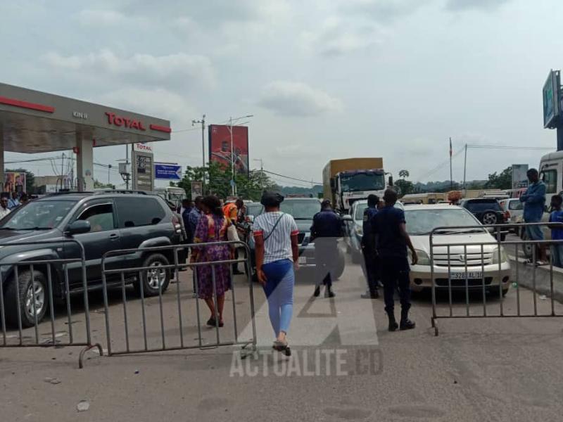 Contrôle de vignette à Kintambo-magasin