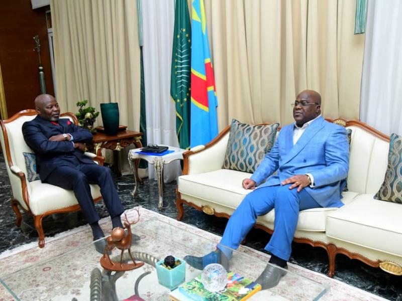 Vital Kamerhe et Félix Tshisekedi 