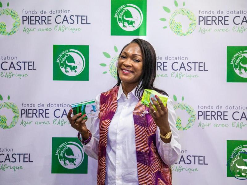 Nadège Bula-Bula, lauréate du prix Pierre Castel 2022