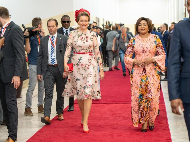 Reine Mathilde et Denise Nyakeru