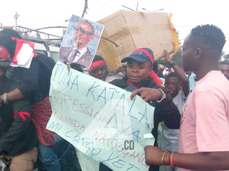 marche de soutien aux FARDC à Goma