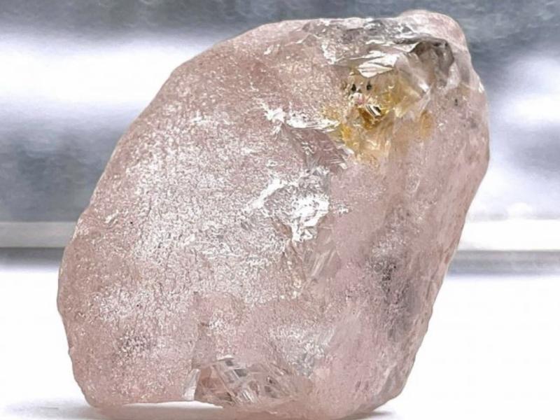 "La Rose de Lulo", un diamant de 170 carats découvert en Angola. Photo Handout / LUCAPA DIAMOND COMPANY LIMITED / AFP