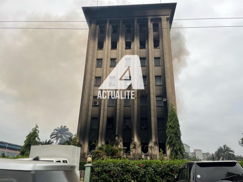 Incendie du siège de la SCTP