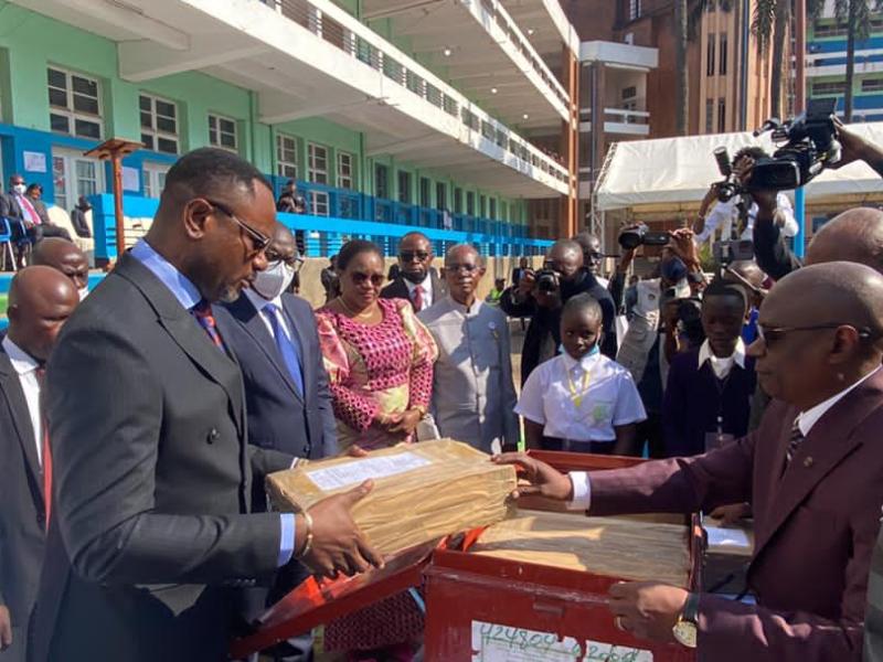 Tony Mwaba au lancement de la 1ère édition du TENASOSP 