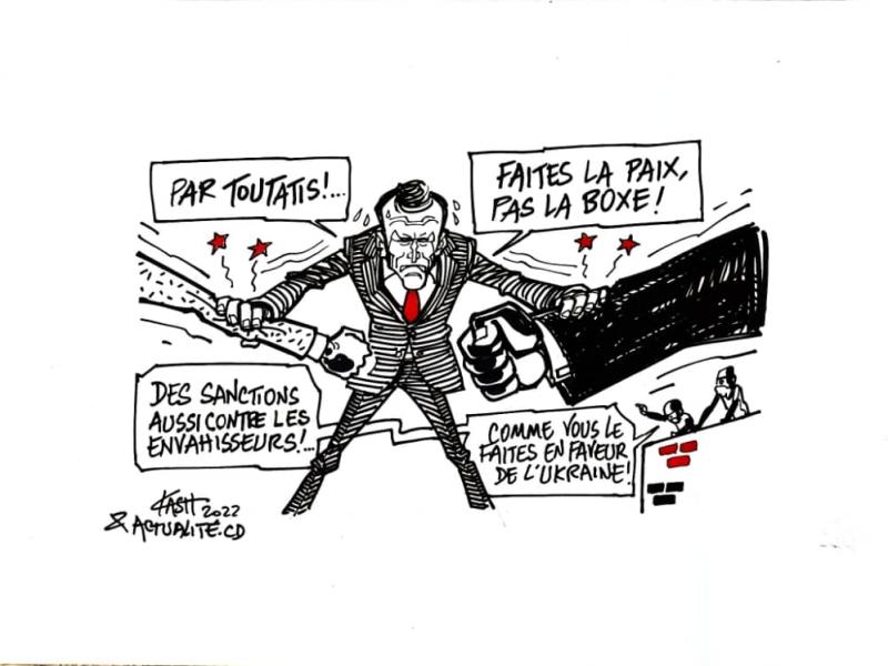 Les caricatures de ACTUALITE.CD sont réalisées par Kash