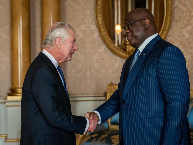 Félix Tshisekedi et le Roi Charles